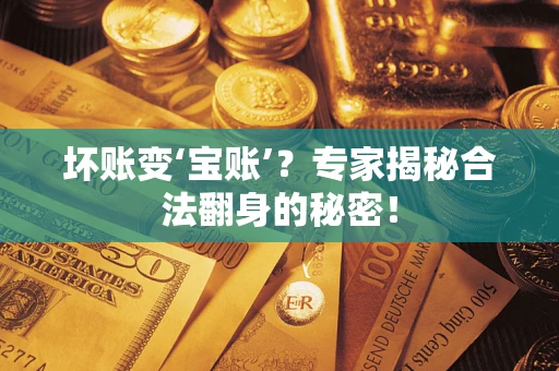 武汉坏账变‘宝账’？专家揭秘合法翻身的秘密！