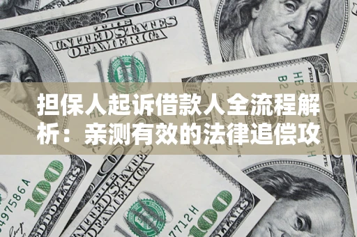 武汉担保人起诉借款人全流程解析：亲测有效的法律追偿攻略