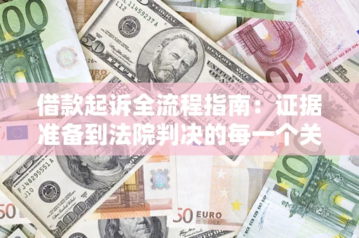 武汉借款起诉全流程指南：证据准备到法院判决的每一个关键步骤