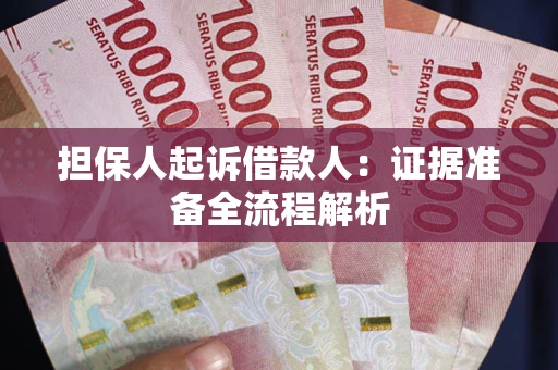 武汉担保人起诉借款人：证据准备全流程解析