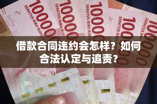 武汉借款合同违约会怎样？如何合法认定与追责？