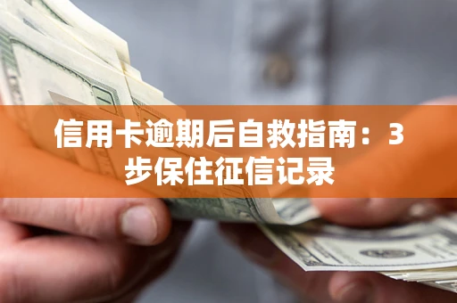 武汉信用卡逾期后自救指南：3步保住征信记录
